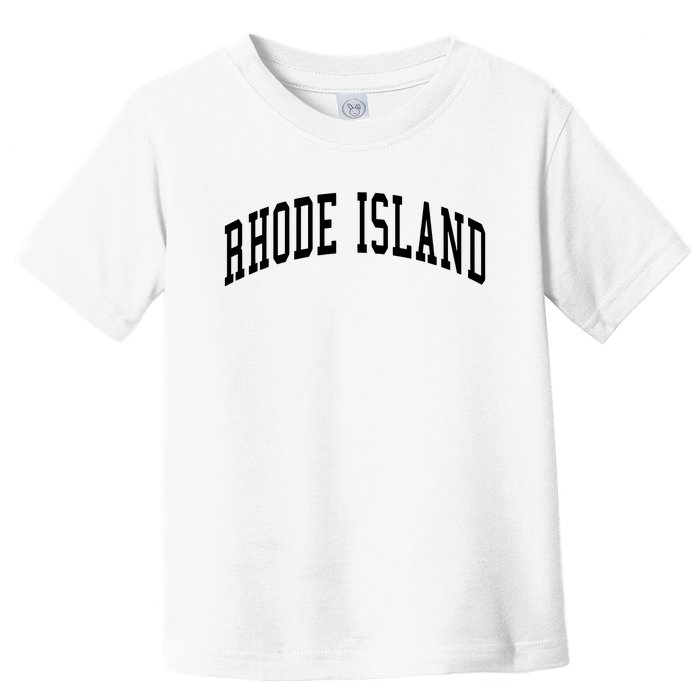 Rhode Island Throwback Design Classic Toddler T-Shirt