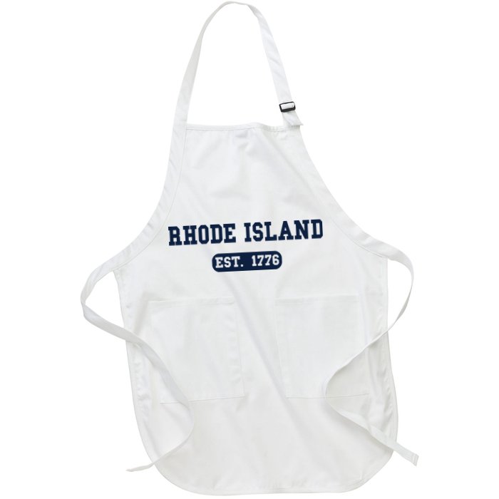 Rhode Island Throwback Design Classic Apron