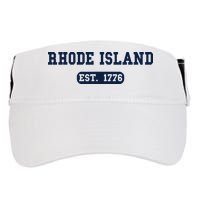 Rhode Island Throwback Design Classic Adult Drive Performance Visor