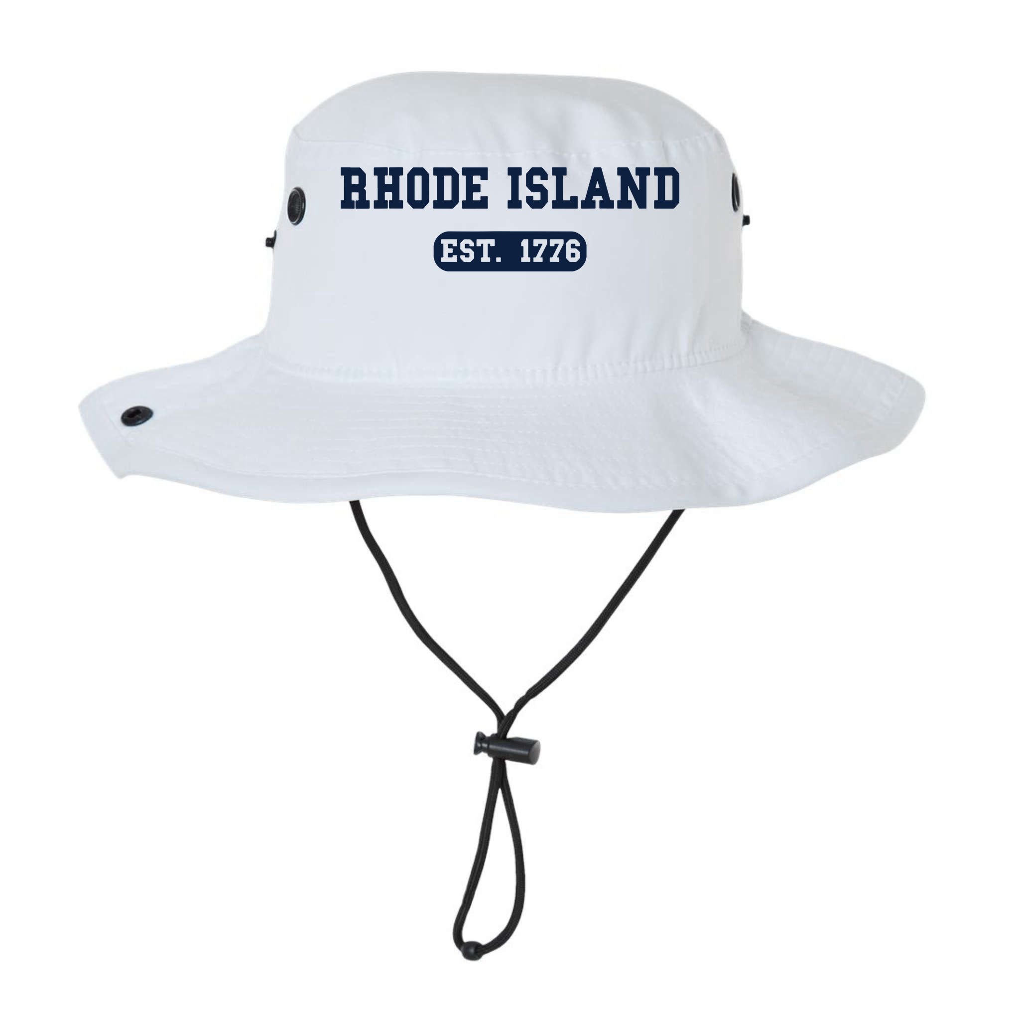 Rhode Island Throwback Design Classic Bucket Hat