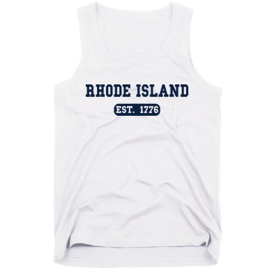 Rhode Island Throwback Design Classic Tank Top