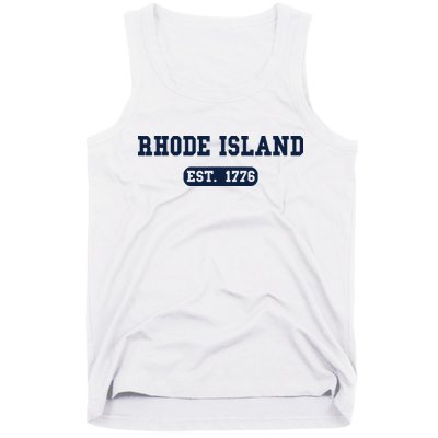 Rhode Island Throwback Design Classic Tank Top