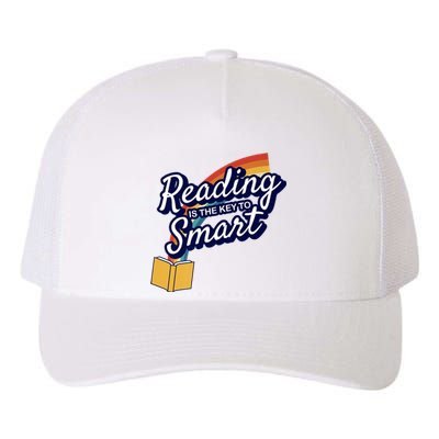 Reading Is The Key To Smart Yupoong Adult 5-Panel Trucker Hat