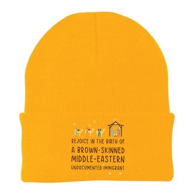 Rejoice In The Birth Of A Brown Skinned Middle Eastern Knit Cap Winter Beanie