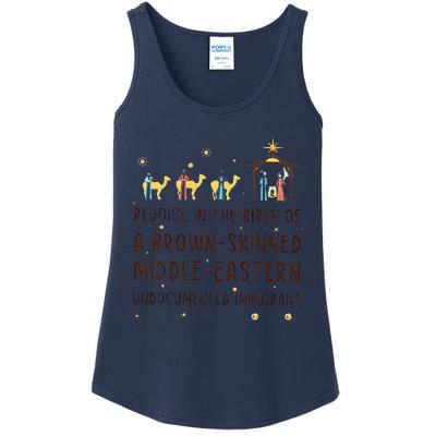 Rejoice In The Birth Of A Brown Skinned Middle Eastern  Ladies Essential Tank