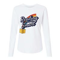 Reading Is The Key To Smart Raglan Baseball Womens Cotton Relaxed Long Sleeve T-Shirt