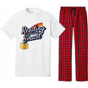 Reading Is The Key To Smart Raglan Baseball Pajama Set