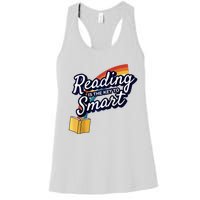 Reading Is The Key To Smart Raglan Baseball Women's Racerback Tank