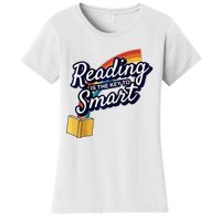 Reading Is The Key To Smart Raglan Baseball Women's T-Shirt