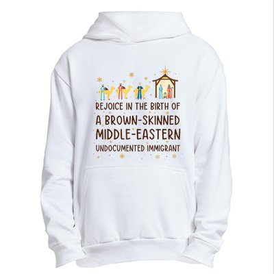 Rejoice In The Birth Of A Brownskinned Middleeastern Urban Pullover Hoodie