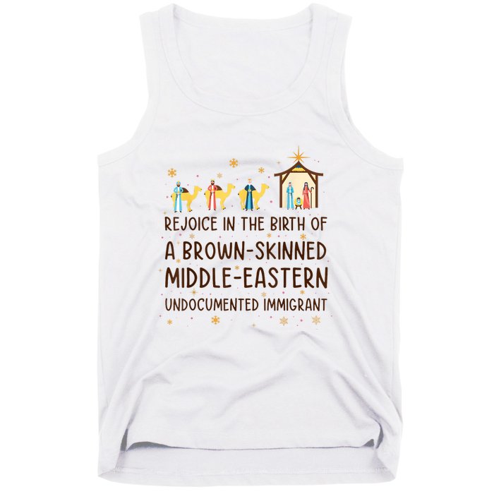 Rejoice In The Birth Of A Brownskinned Middleeastern Tank Top