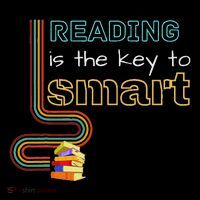 Reading Is The Key To Smart Full-Length Apron With Pockets