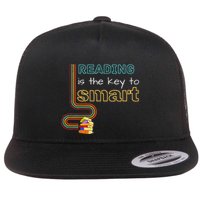 Reading Is The Key To Smart Flat Bill Trucker Hat
