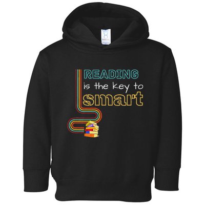 Reading Is The Key To Smart Toddler Hoodie