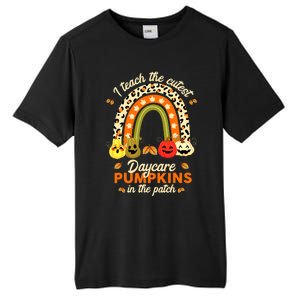 Rainbow I Teach The Cutest Pumpkins In The Patch Fall Season Tall Fusion ChromaSoft Performance T-Shirt