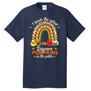 Rainbow I Teach The Cutest Pumpkins In The Patch Fall Season Tall T-Shirt