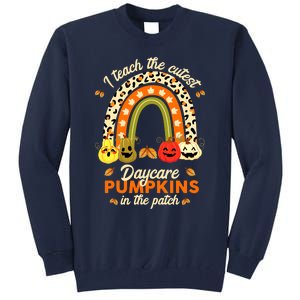 Rainbow I Teach The Cutest Pumpkins In The Patch Fall Season Tall Sweatshirt