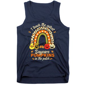 Rainbow I Teach The Cutest Pumpkins In The Patch Fall Season Tank Top