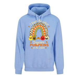 Rainbow I Teach The Cutest Pumpkins In The Patch Fall Season Unisex Surf Hoodie