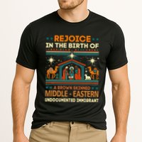 Rejoice In The Birth Of A Brown Skinned Middle Eastern Jesus Cooling Performance Crew T-Shirt