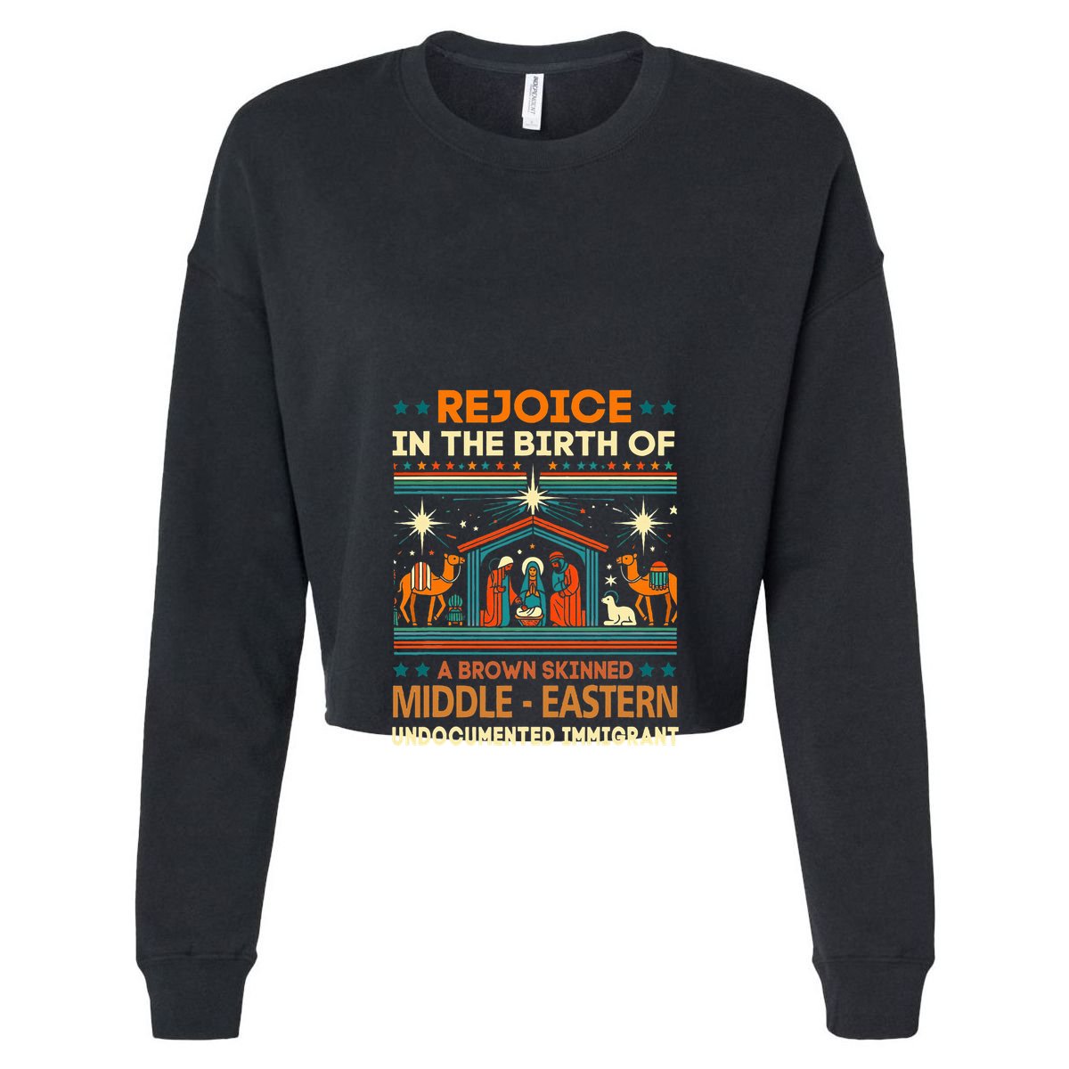 Rejoice In The Birth Of A Brown Skinned Middle Eastern Jesus City Backpack