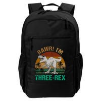 Rawr I'm Three Rex 3rd Birthday T-rex Dinosaur 3 Years Old Backpack