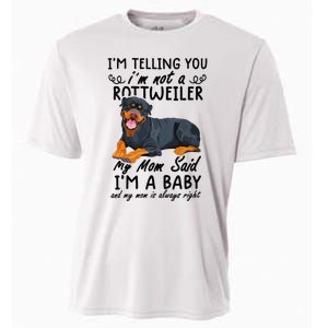 rottweiler I'm Telling You I'm Not A rottweiler Cooling Performance Crew T-Shirt