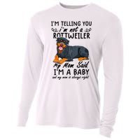 rottweiler I'm Telling You I'm Not A rottweiler Cooling Performance Long Sleeve Crew