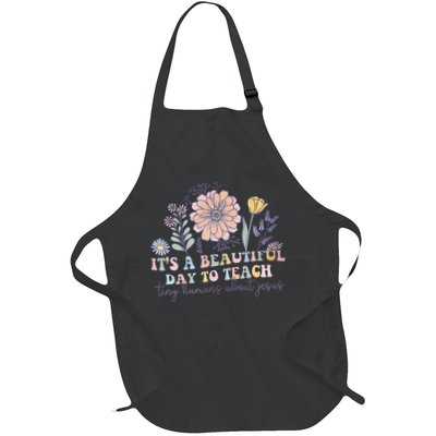 Retro I Teach Tiny Humans About Jesus Christian Teacher Apron