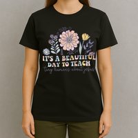 Retro I Teach Tiny Humans About Jesus Christian Teacher T-Shirt