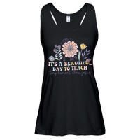 Retro I Teach Tiny Humans About Jesus Christian Teacher Ladies Essential Flowy Tank