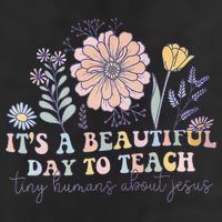 Retro I Teach Tiny Humans About Jesus Christian Teacher Tumbler