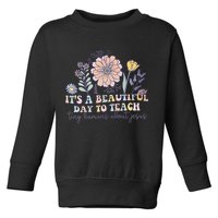 Retro I Teach Tiny Humans About Jesus Christian Teacher Toddler Sweatshirt
