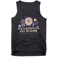 Retro I Teach Tiny Humans About Jesus Christian Teacher Tank Top