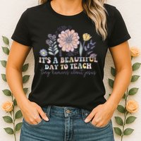Retro I Teach Tiny Humans About Jesus Christian Teacher Womens T-Shirt