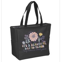 Retro I Teach Tiny Humans About Jesus Christian Teacher Zip Tote Bag