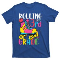 Rolling Into Third Grade Cute 3Rd Grade Cute Gift T-Shirt