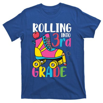 Rolling Into Third Grade Cute 3Rd Grade Cute Gift T-Shirt