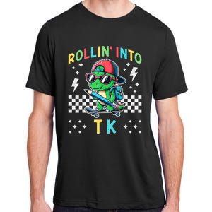 Rollin Into Tk Dinosaur First Day Of Tk I’M Ready For Tk Adult ChromaSoft Performance T-Shirt