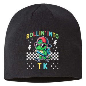 Rollin Into Tk Dinosaur First Day Of Tk I’M Ready For Tk Sustainable Beanie