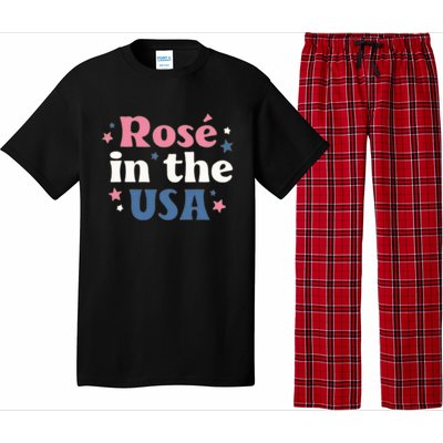 Rose In The USA 4th Of July Pajama Set