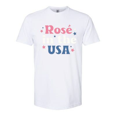 Rose In The USA 4th Of July Softstyle® CVC T-Shirt