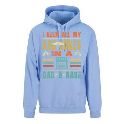 Retro I Tell Dad Jokes In A Dad Base Father Day Vintage Dad Cool Gift Unisex Surf Hoodie