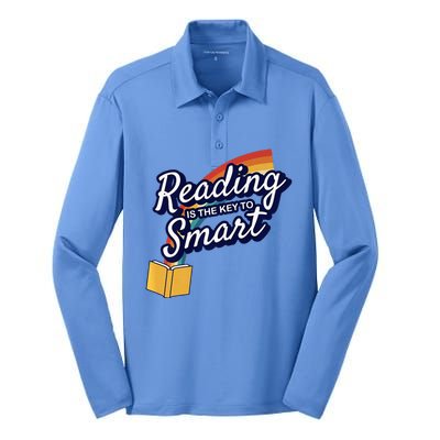 Reading Is The Key To Smart Silk Touch Performance Long Sleeve Polo