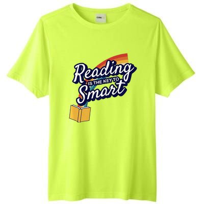 Reading Is The Key To Smart Tall Fusion ChromaSoft Performance T-Shirt