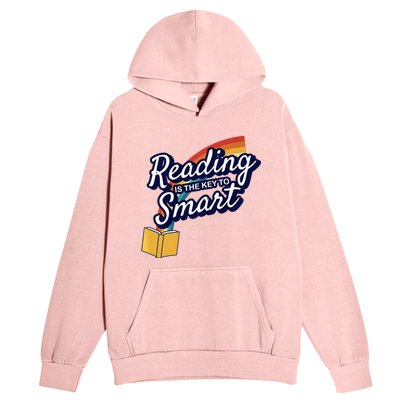 Reading Is The Key To Smart Urban Pullover Hoodie