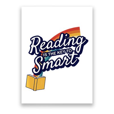 Reading Is The Key To Smart Poster