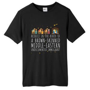 Rejoice In The Birth Of A Brown Skinned Middle Eastern Tall Fusion ChromaSoft Performance T-Shirt