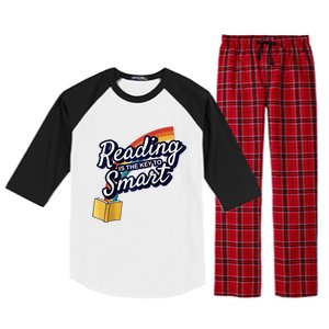 Reading Is The Key To Smart Raglan Raglan Sleeve Pajama Set