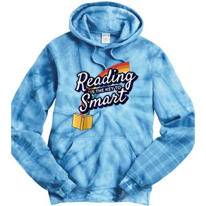 Reading Is The Key To Smart Raglan Tie Dye Hoodie